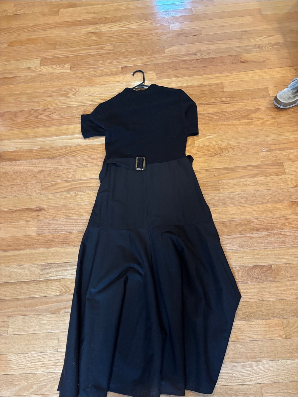 Zara knit and cotton dress size small” nwt”